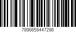 Código de barras (EAN, GTIN, SKU, ISBN): '7896659447296'