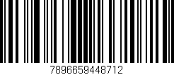 Código de barras (EAN, GTIN, SKU, ISBN): '7896659448712'