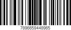 Código de barras (EAN, GTIN, SKU, ISBN): '7896659448965'