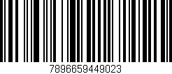 Código de barras (EAN, GTIN, SKU, ISBN): '7896659449023'