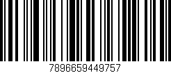 Código de barras (EAN, GTIN, SKU, ISBN): '7896659449757'