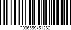 Código de barras (EAN, GTIN, SKU, ISBN): '7896659451262'