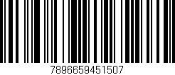 Código de barras (EAN, GTIN, SKU, ISBN): '7896659451507'