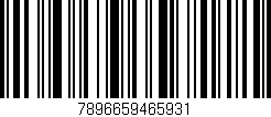 Código de barras (EAN, GTIN, SKU, ISBN): '7896659465931'