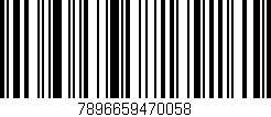 Código de barras (EAN, GTIN, SKU, ISBN): '7896659470058'