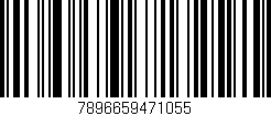 Código de barras (EAN, GTIN, SKU, ISBN): '7896659471055'