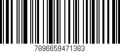 Código de barras (EAN, GTIN, SKU, ISBN): '7896659471383'