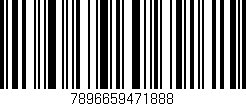 Código de barras (EAN, GTIN, SKU, ISBN): '7896659471888'
