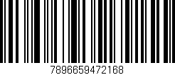 Código de barras (EAN, GTIN, SKU, ISBN): '7896659472168'