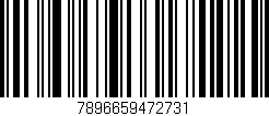 Código de barras (EAN, GTIN, SKU, ISBN): '7896659472731'