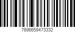 Código de barras (EAN, GTIN, SKU, ISBN): '7896659473332'