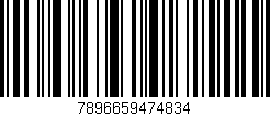 Código de barras (EAN, GTIN, SKU, ISBN): '7896659474834'