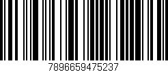 Código de barras (EAN, GTIN, SKU, ISBN): '7896659475237'