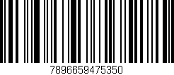 Código de barras (EAN, GTIN, SKU, ISBN): '7896659475350'