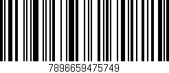 Código de barras (EAN, GTIN, SKU, ISBN): '7896659475749'