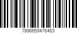 Código de barras (EAN, GTIN, SKU, ISBN): '7896659476463'
