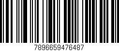 Código de barras (EAN, GTIN, SKU, ISBN): '7896659476487'