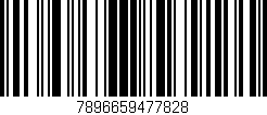 Código de barras (EAN, GTIN, SKU, ISBN): '7896659477828'