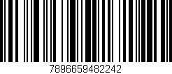 Código de barras (EAN, GTIN, SKU, ISBN): '7896659482242'