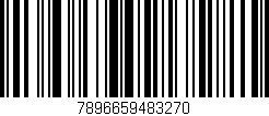 Código de barras (EAN, GTIN, SKU, ISBN): '7896659483270'