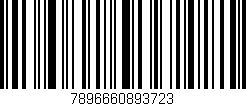 Código de barras (EAN, GTIN, SKU, ISBN): '7896660893723'