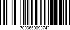 Código de barras (EAN, GTIN, SKU, ISBN): '7896660893747'