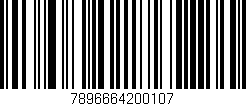 Código de barras (EAN, GTIN, SKU, ISBN): '7896664200107'