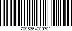 Código de barras (EAN, GTIN, SKU, ISBN): '7896664200701'