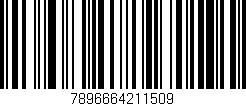 Código de barras (EAN, GTIN, SKU, ISBN): '7896664211509'