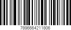 Código de barras (EAN, GTIN, SKU, ISBN): '7896664211806'