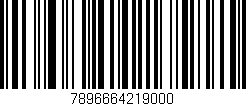 Código de barras (EAN, GTIN, SKU, ISBN): '7896664219000'