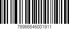 Código de barras (EAN, GTIN, SKU, ISBN): '78966646001911'