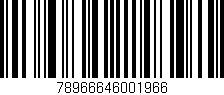 Código de barras (EAN, GTIN, SKU, ISBN): '78966646001966'