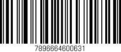 Código de barras (EAN, GTIN, SKU, ISBN): '7896664600631'