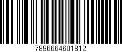 Código de barras (EAN, GTIN, SKU, ISBN): '7896664601812'