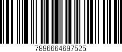 Código de barras (EAN, GTIN, SKU, ISBN): '7896664697525'