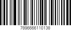 Código de barras (EAN, GTIN, SKU, ISBN): '7896666110138'