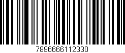 Código de barras (EAN, GTIN, SKU, ISBN): '7896666112330'