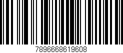 Código de barras (EAN, GTIN, SKU, ISBN): '7896668619608'