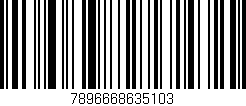 Código de barras (EAN, GTIN, SKU, ISBN): '7896668635103'