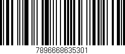 Código de barras (EAN, GTIN, SKU, ISBN): '7896668635301'