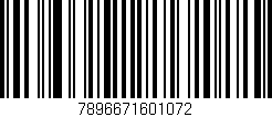 Código de barras (EAN, GTIN, SKU, ISBN): '7896671601072'