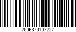 Código de barras (EAN, GTIN, SKU, ISBN): '7896673107237'