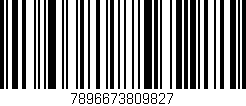Código de barras (EAN, GTIN, SKU, ISBN): '7896673809827'