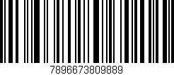 Código de barras (EAN, GTIN, SKU, ISBN): '7896673809889'