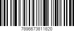 Código de barras (EAN, GTIN, SKU, ISBN): '7896673811820'
