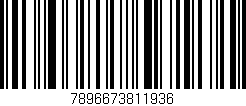Código de barras (EAN, GTIN, SKU, ISBN): '7896673811936'
