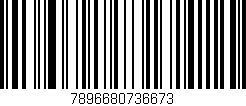 Código de barras (EAN, GTIN, SKU, ISBN): '7896680736673'