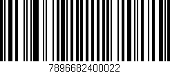 Código de barras (EAN, GTIN, SKU, ISBN): '7896682400022'