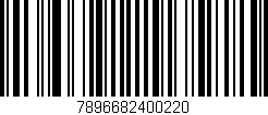 Código de barras (EAN, GTIN, SKU, ISBN): '7896682400220'